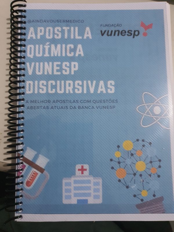 KIT 2 APOSTILAS QUESTÕES ABERTAS DISCURSIVAS DA VUNESP ( BIOLOGIA+ QUÍMICA) - Image 3