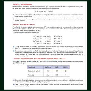 KIT 2 APOSTILAS QUESTÕES ABERTAS DISCURSIVAS DA VUNESP ( BIOLOGIA+ QUÍMICA)